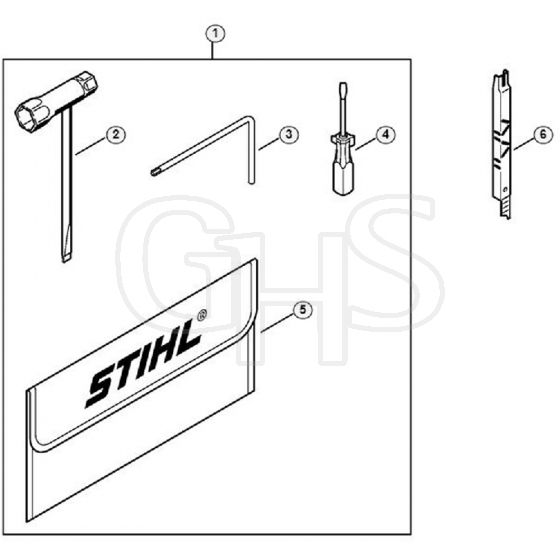 Genuine Stihl MS382 / M - Tools, Extras