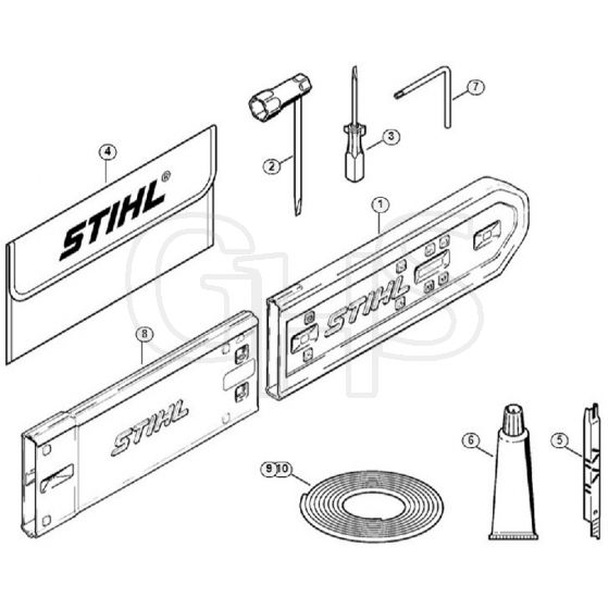 Genuine Stihl MS390 / L - Tools, Extras