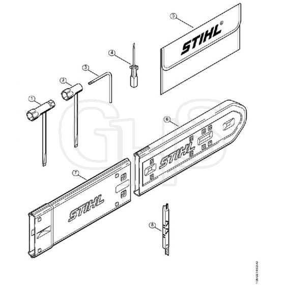 Genuine Stihl MS461 / N - Tools, Extras