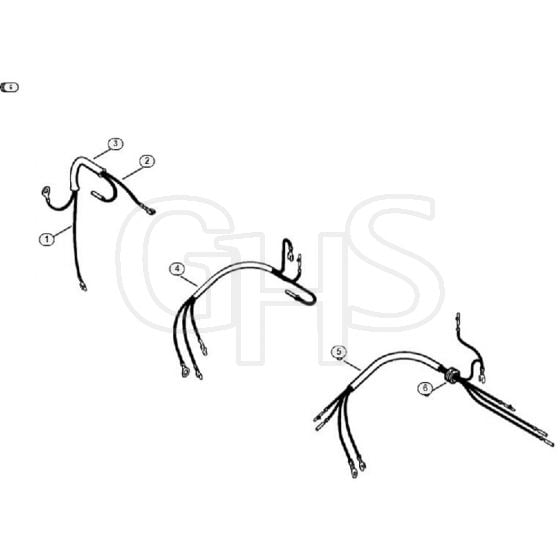 Genuine Stihl MS660 / J - Wiring harness