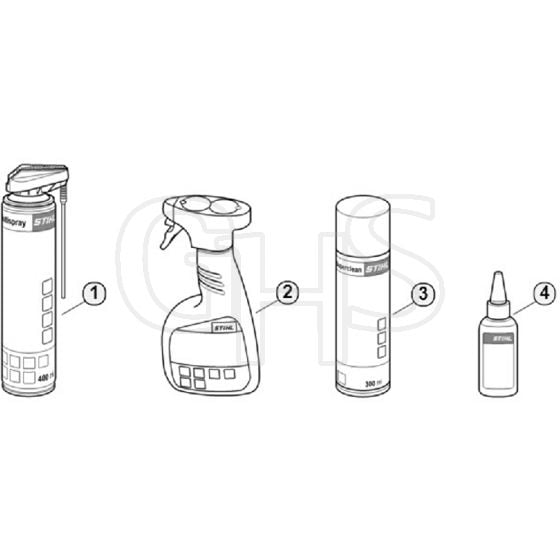 Genuine Stihl MS660 / W - Cleaning products