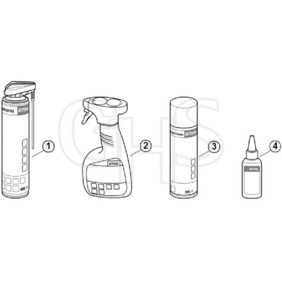 Genuine Stihl MS720 / P - Cleaning products