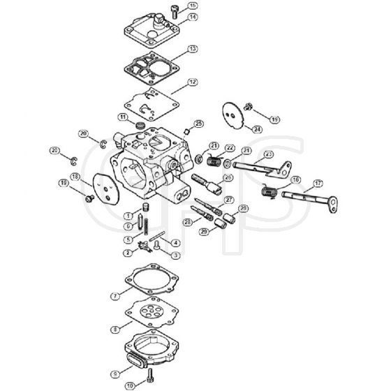 Genuine Stihl MS780 / K - Carburetor WG-11