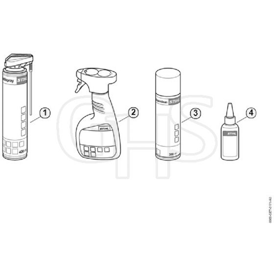 Genuine Stihl MS881 / K - Cleaning products