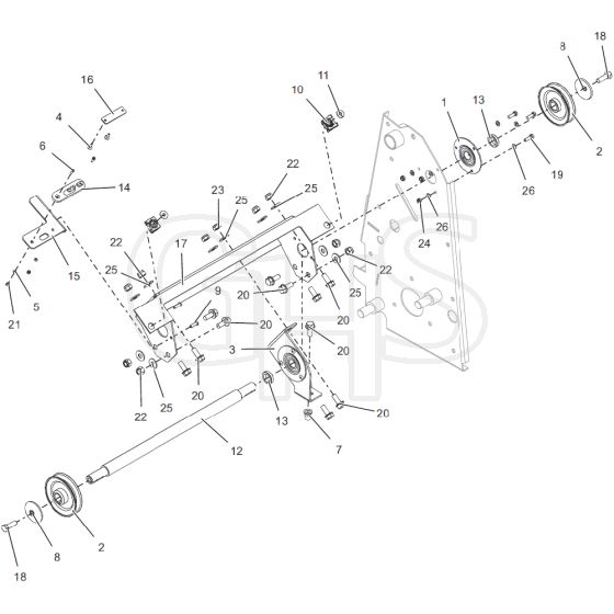 Countax Pgc - From 01-08-2019 - 03 Body Stiffener Bracket