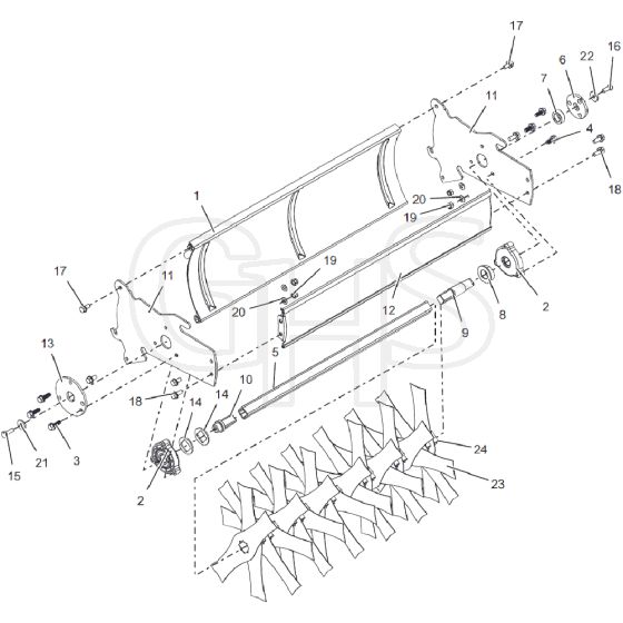 Countax Pgc - From 01-08-2019 - 08 Scarifier Cassette