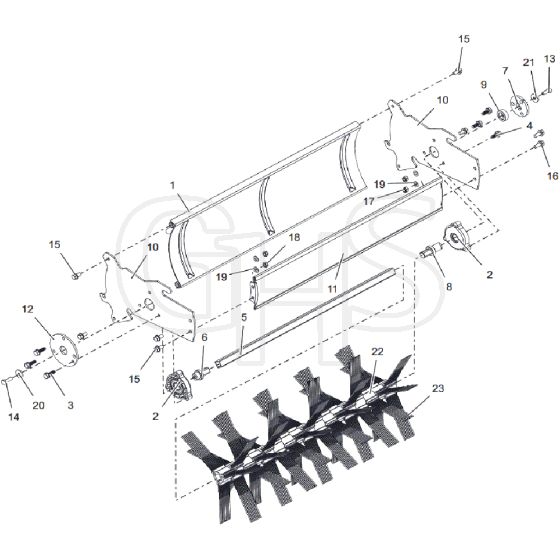 Countax Pgc - - 07 Grass Collection Cassette Assy