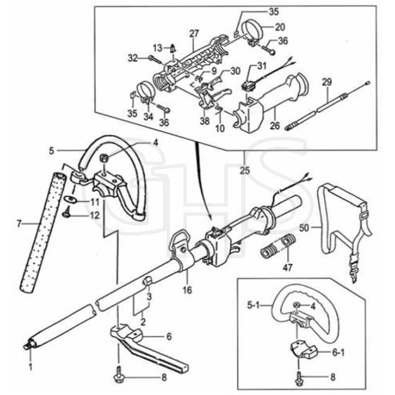 Tanaka PM-25,25D - Pm25 Operation Pipe