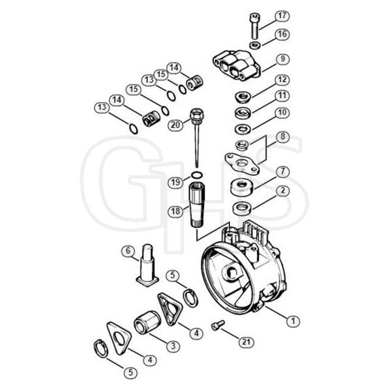 Genuine Stihl RB300 K / C - Pump housing