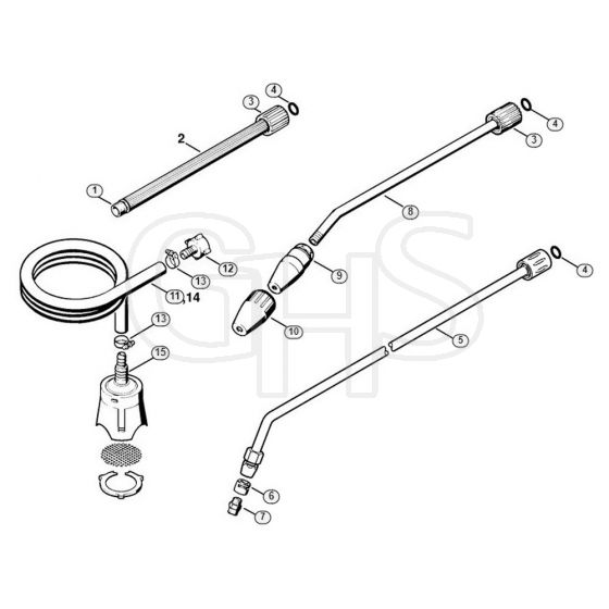 Genuine Stihl RB300 K / J - Accessories