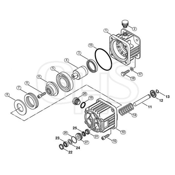 Genuine Stihl RB302 / B - Pump