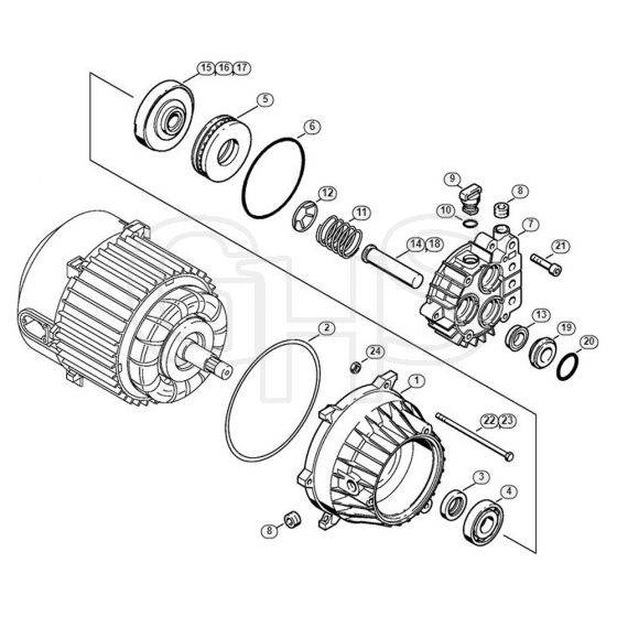 Genuine Stihl RE106 KM / B - Pump