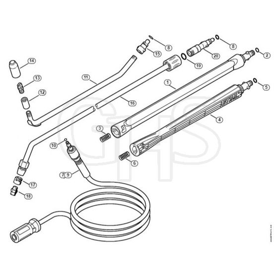 Genuine Stihl RE107 / F - Accessories