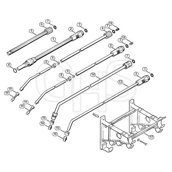 Genuine Stihl RE110 K / L - Tools, Extras