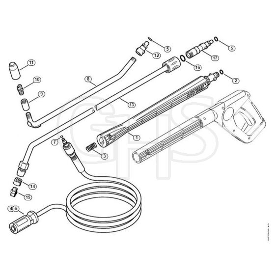 Genuine Stihl RE116 K / F - Accessories