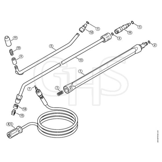 Genuine Stihl RE118 / H - Accessories