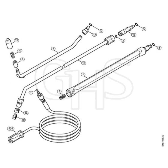 Genuine Stihl RE128 PLUS / H - Accessories