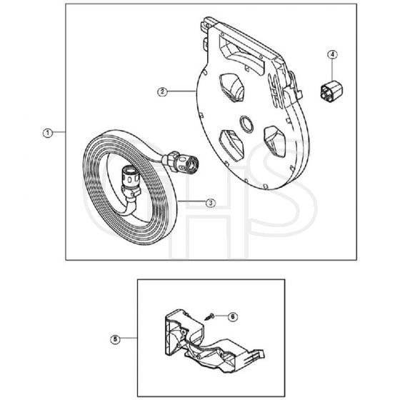 Genuine Stihl RE130 PLUS / O - Accessories RE 110 - 130 PLUS