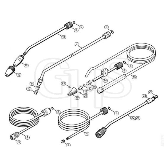 Genuine Stihl RE140 K / L - Accessories