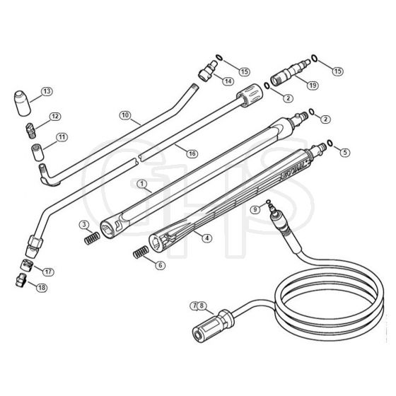 Genuine Stihl RE142 / M - Accessories