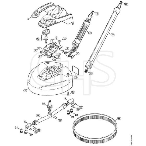 Genuine Stihl RE143 PLUS / S - Surface cleaner RA 101  06/2019