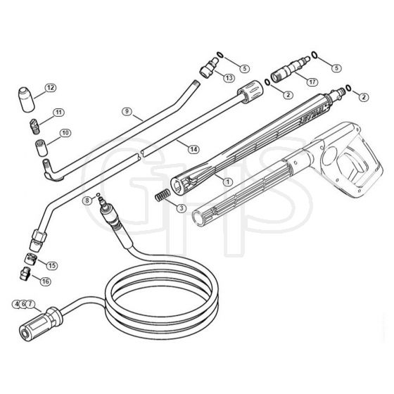 Genuine Stihl RE161 K / K - Accessories