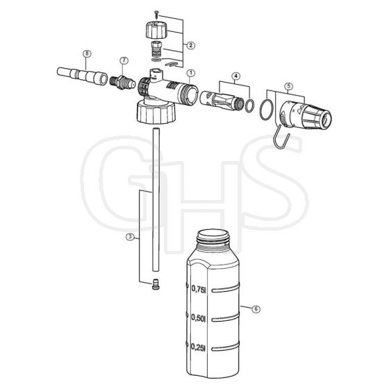 Genuine Stihl RE230 / K - Foam nozzle