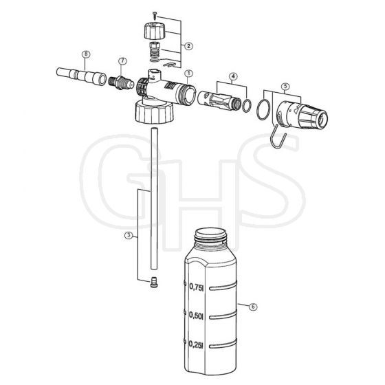 Genuine Stihl RE232 / Q - Foam nozzle