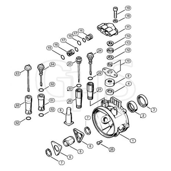 Genuine Stihl RE240 K / C - Pump housing