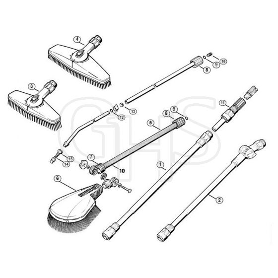 Genuine Stihl RE240 K / M - Tools, Extras