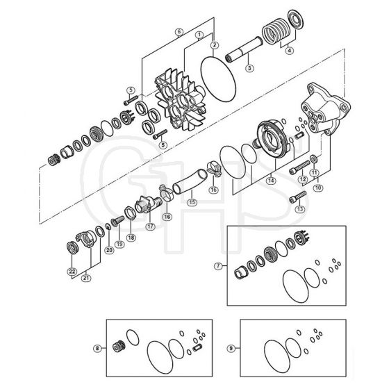 Genuine Stihl RE362 / B - Pump