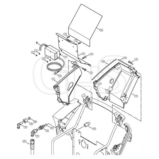 Genuine Stihl RE551 PLUS / S - Cover