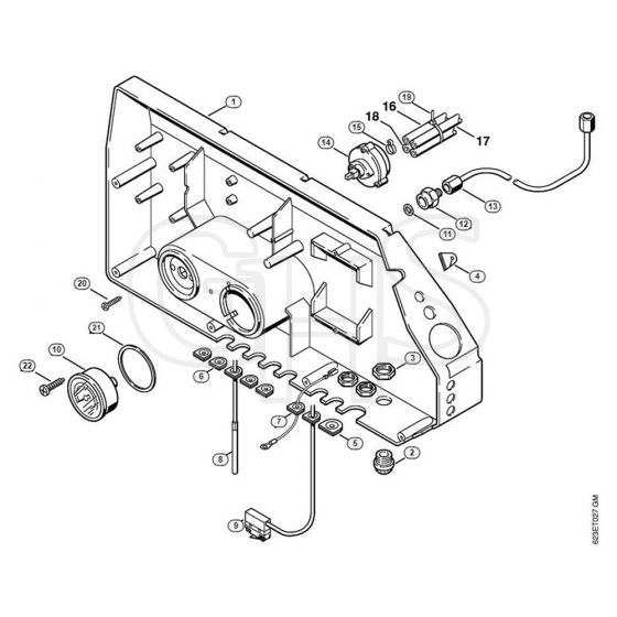 Genuine Stihl RE660 W / K - Control box