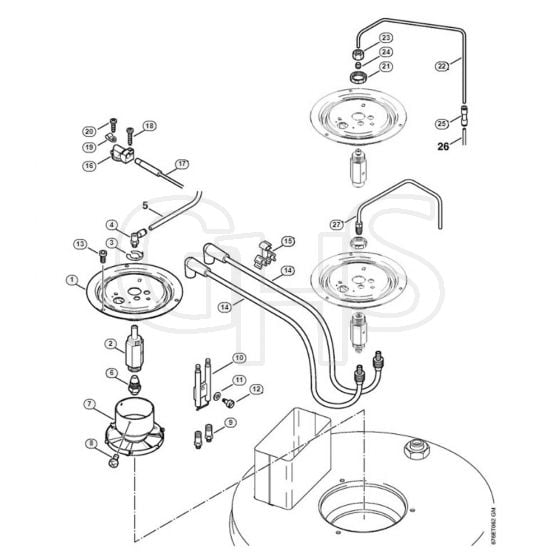 Genuine Stihl RE661 / K - Mixer