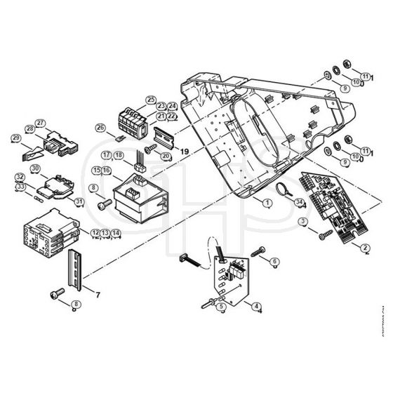 Genuine Stihl RE661 / O - Control box