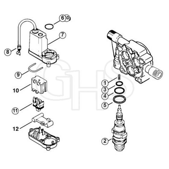 Genuine Stihl RE700 K / D - Kit Auto-Stop RE 800