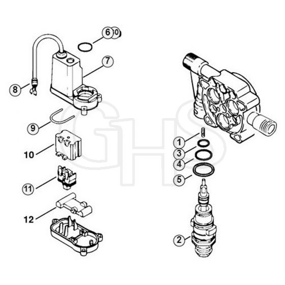 Genuine Stihl RE800 KM / D - Kit Auto-Stop RE 800