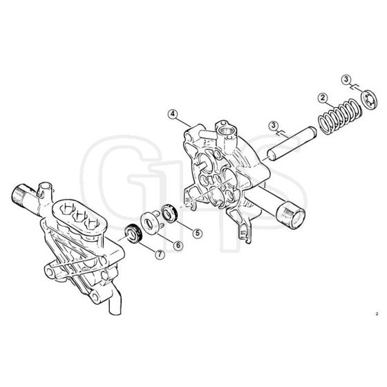 Genuine Stihl RE820 KM / C - Piston