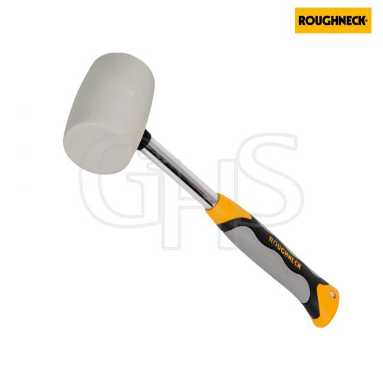 Roughneck Non Marking White Rubber Mallet 454g (16oz) - 61-216