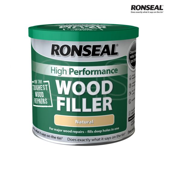 Ronseal High Performance Wood Filler Dark 550g - 36384