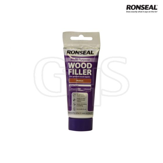 Ronseal Multi Purpose Wood Filler Tube Medium 100g - 33637