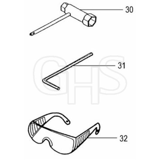 Tanaka SF-PH2501S - Tools