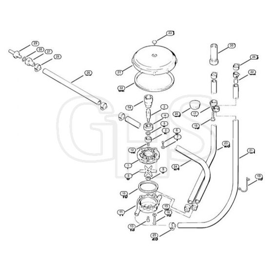 Genuine Stihl SG17 L / H - Extras (Metering pump)