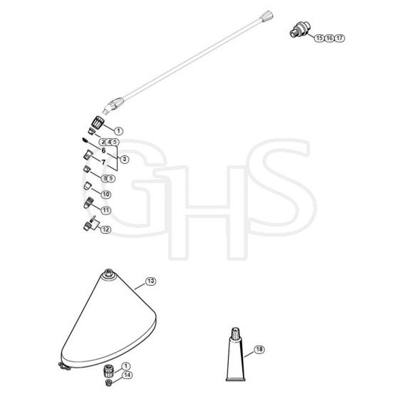 Genuine Stihl SG21 / B - Extras