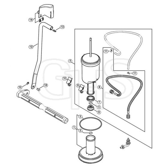 Genuine Stihl SG71 / B - Pump