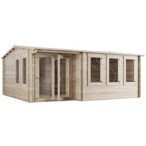 Store More Welbeck Reverse Apex Garden Office - 5.5m x 5.0m