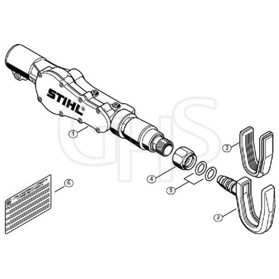 Genuine Stihl SP200 / K - Gear head, Hook