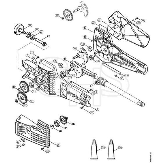 Genuine Stihl SP451 / G - Gear head