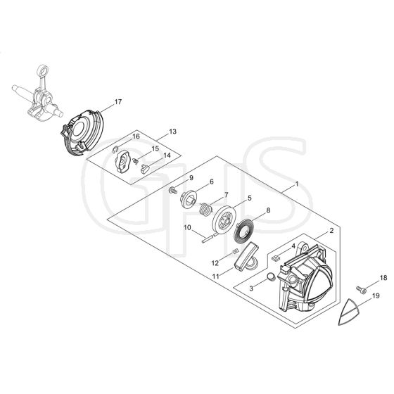 Recoil Starter, Pully