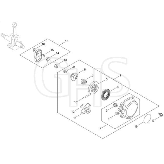 Recoil Starter, Pully